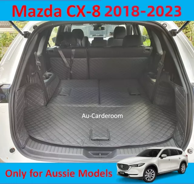 Custom Made Trunk Boot Mats Liner Cargo Mat Cover For Mazda CX-8 CX8 2018-2023