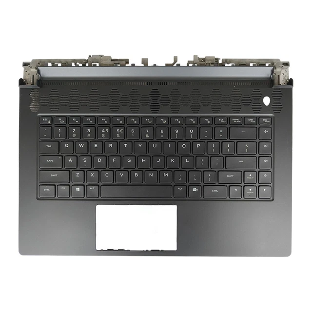 NEW PALMREST MECHANICAL Keyboard Backlit For Dell Alienware M15 R5 ...