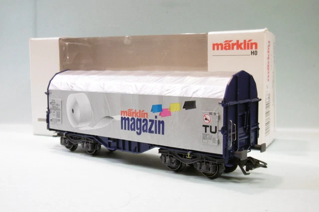 Rare wagon couvert GS (SNCF) – Märklin HO – 4606 – Époque III - Modélisme