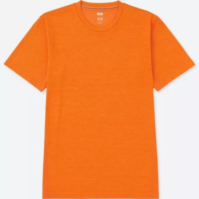 UNIQLO Men's Dry-EX Short Sleeve Fitness Athletic Crewneck T-Shirt S GREEN  *NWT*