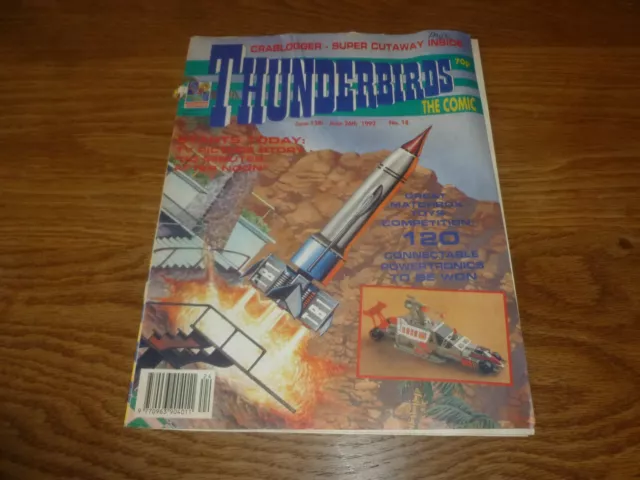 THUNDERBIRDS The Comic - No 18 - Date 13/06/1992 -  UK Comic (No Middle Poster)