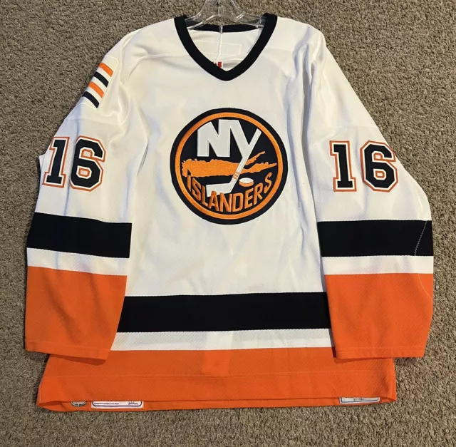 2015-16 Frans Nielsen New York Islanders Game Worn Jersey – “Inaugural  Season Brooklyn” – “AL” - Photo Match