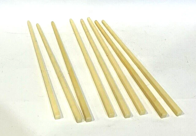 Vtg 1960s Celluloid Chopsticks Set of 8