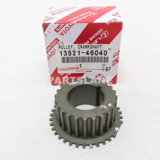 Toyota Lexus Genuine Gs300 Is300 Supra Oem Crankshaft Timing Pulley 13521-46040