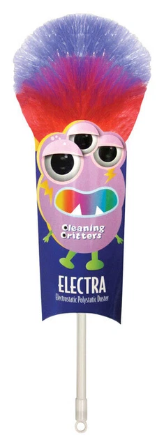Ettore Cleaning Critters - Electra Polyester Duster 4 in. W X 8 in. L 1 each,Pac