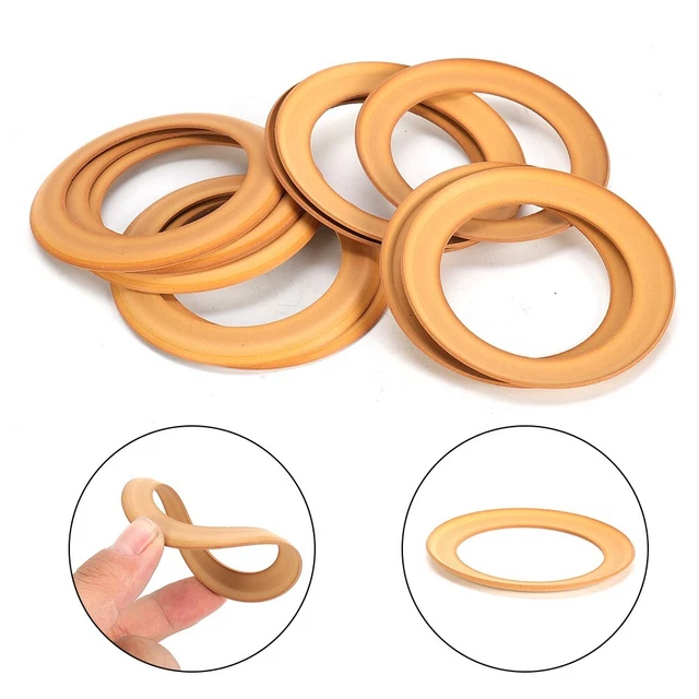 Kit 10 Anneaux De Piston En Caoutchouc Pour Compresseur D'Air Silencieux - Segments De Compression