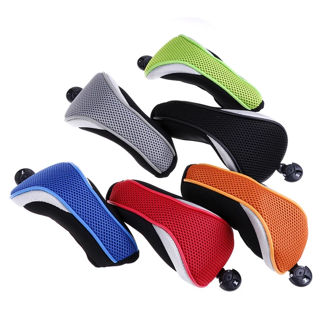 MESH GOLF HEADCOVER Premium Golf Club Rescue Head Covers Hybrid UT
