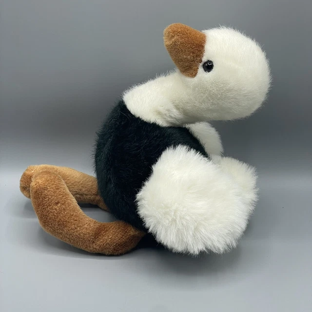 Vintage Baby Ostrich Chick Plush Stuffed Animal Floppy 16" Inch
