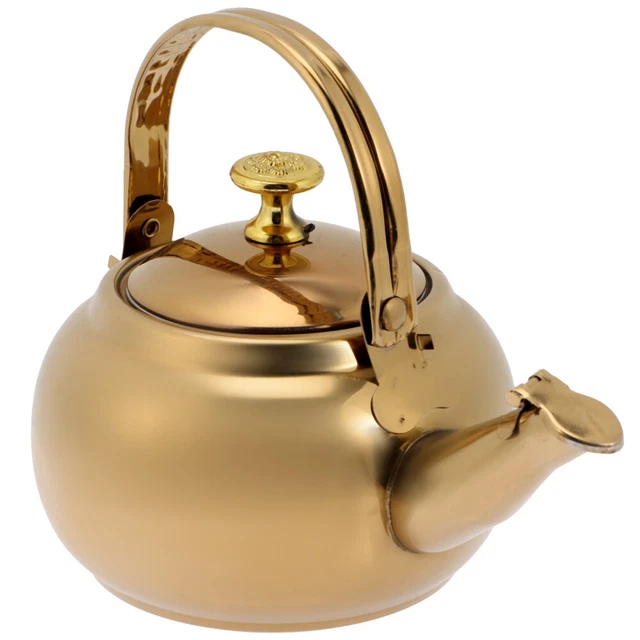 Whistling Teapot Stainless Steel Exquisite Pot Vintage Teapot Kettle