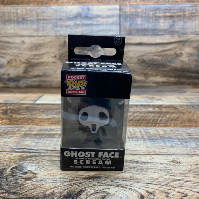 Funko Pop! SCREAM GHOST FACE Rare Vaulted Retired Keychain Sealed New
