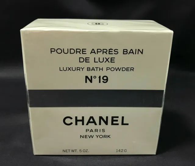 VINTAGE CHANEL NO. 5 Deluxe Luxury Bath Powder 2 oz 57g New Sealed Never  Used $110.00 - PicClick