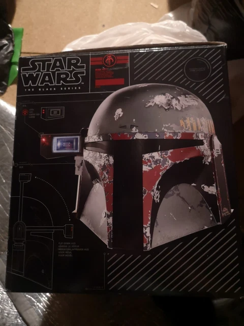 star wars black series boba fett helmet BOX ONLY