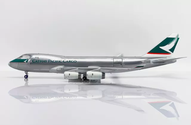 JC Wings Interactive 1:200 Cathay Pacific Cargo B747-400F 'Silver Bullet' B-HUP