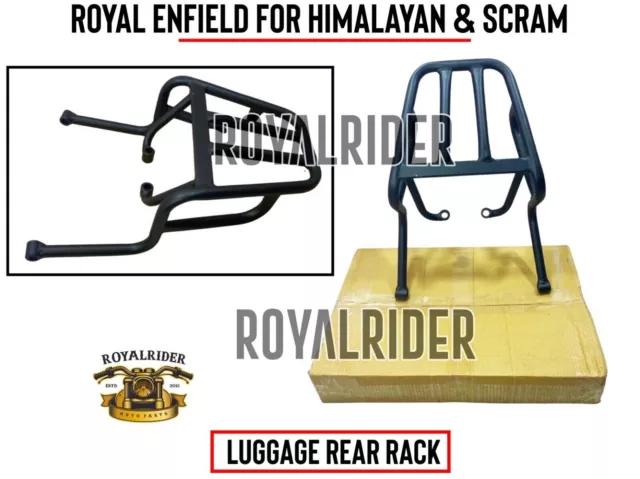 Royal Enfield "PARA TRASERO PARA EQUIPAJE Para Himalayan y Scram 411