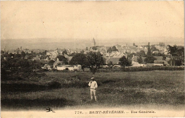 CPA St-REVERIEN Vue générale Nievre (100211)