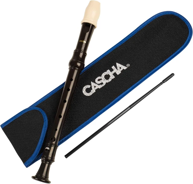 Flauto Dolce Soprano Per Principianti - In Plastica ABS, Diteggiatura Tedesca | Con Asta Di Pulizia E Borsa | Per Bambini E Adulti - Foto 7