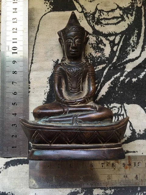 Phra Chai Bucha Than Sumphao Phra Bucha,Ayutthaya age 2-300 yr Buddha Statue
