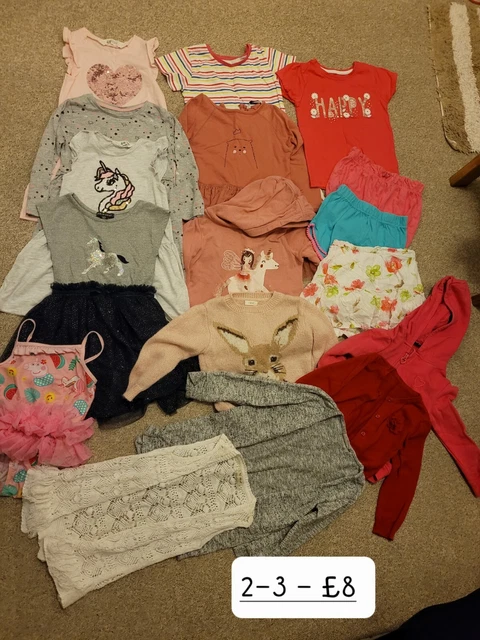 girls clothes 2-3 years