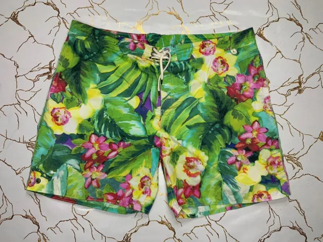 Polo Ralph Lauren Hommes Painted Flowers Short de bain doublé multicolore...