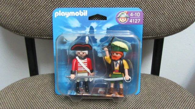 Playmobil Duo Pack Pirata Y Soldado Capa Roja 70273 M/malta