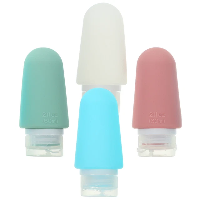 4 pz bottiglia gel di silice shampoo trasparente silicone shampoo lavaggio corpo