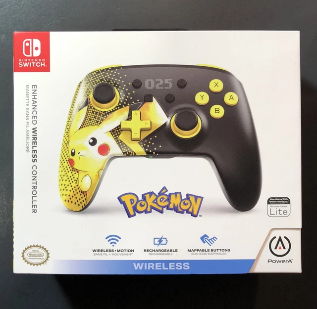 POWERA NINTENDO SWITCH Enhanced Wireless Controller [ Pikachu 025