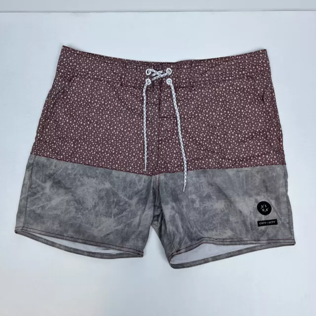 Lira CRTV SCTY Shorts Trunks Mens L Casual Drawstring Board Shorts