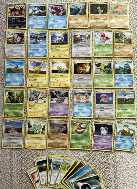 💫 Pokémon -Beau lot 40 cartes Diamant et Perle - Légendes / Duels / Trésors