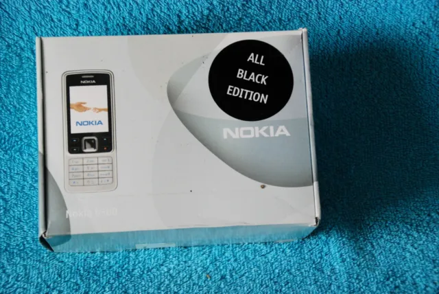 User Manual, Battery And Empty Box With Installation Disc For Nokia 6300 Phone