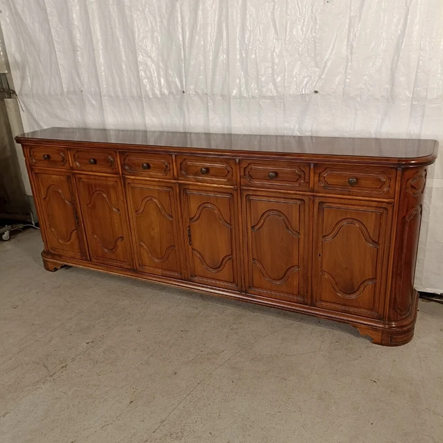 Credenza in stile seconda metà '900 - Struttura in Legno Intagliato - Italia