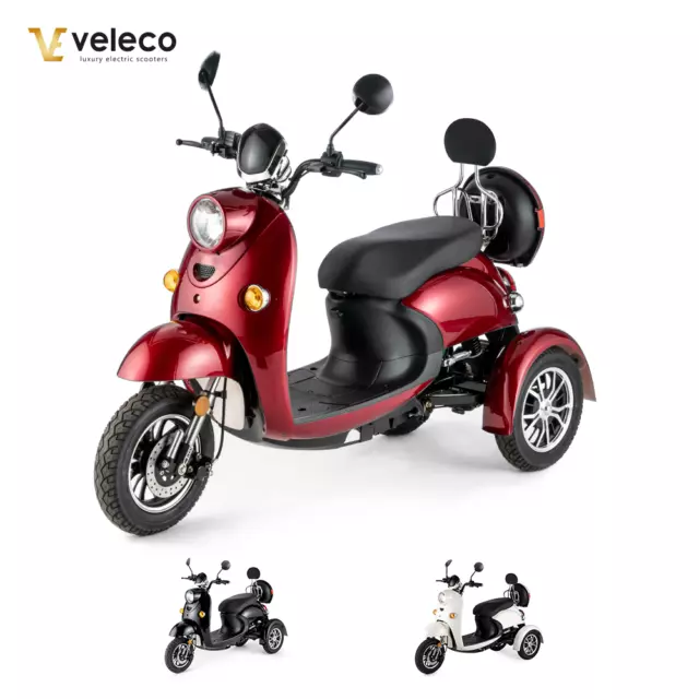 Scooter eléctrico scooter de movilidad scooter electrica VELECO ZT63 12 km/h