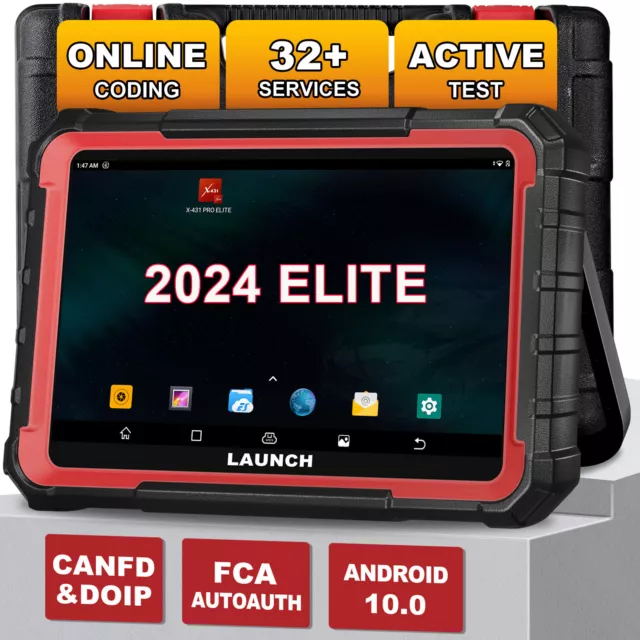 LAUNCH X431 PRO Elite Profi KFZ OBD2 Diagnosegerät ALLE SYSTEM Programmierung