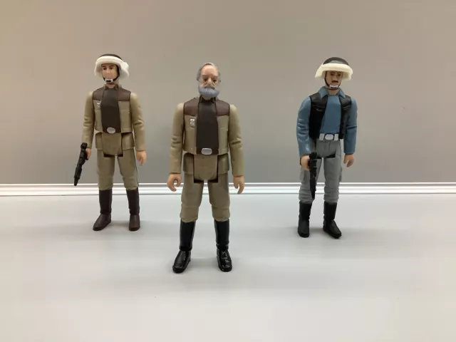Star Wars Procustomfigures Captain Antilles/Rebel Fleet Trooper/Dodonna