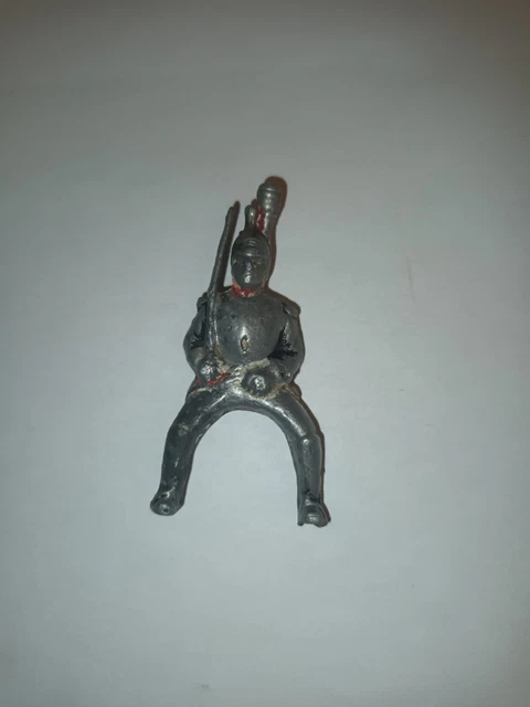CBG MIGNOT ANCIEN VERS 1920 Plomb 1/32 1 CAVALIER CUIRASSIER