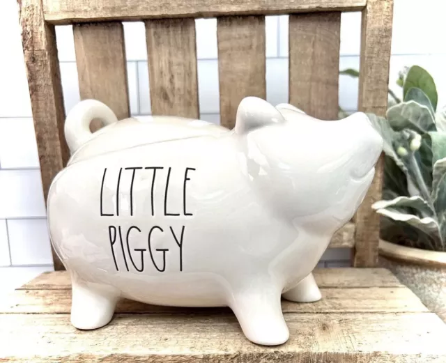 NEW Rae Dunn Little Piggy Canister Cookie JAR  CANISTER