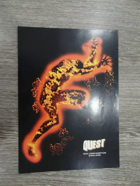 Quest Rave Flyer 06/03/1993 Quest Promotions Paloma's Birmingham