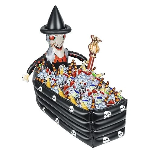 Halloween Inflatable Cooler,Large Halloween Drink Cooler for Halloween