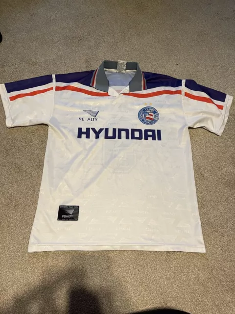 Esporte Clube Bahia 1998/99 Penalty Home Fußball Shirt XL #9