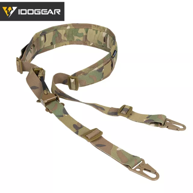 IDOGEAR Tactical Sling Ferro Stil Sling 2 Punkt Gewehr Schlinge Jagd Quick Pull