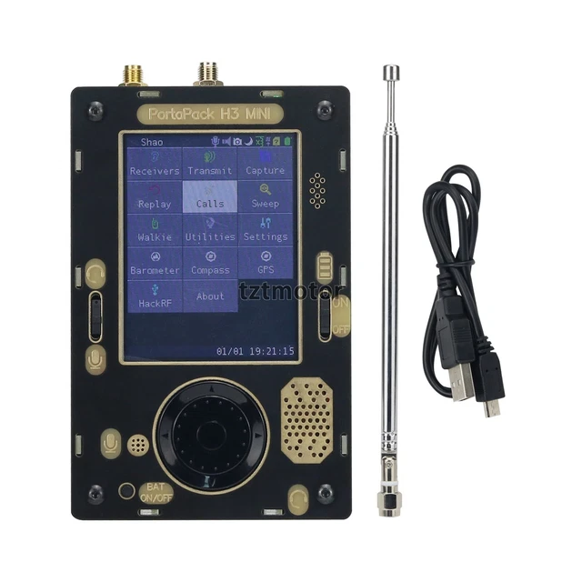 PortaPack H3 SE & HackRF One R9 V1.8.x Barometro GPS integrato SDR
