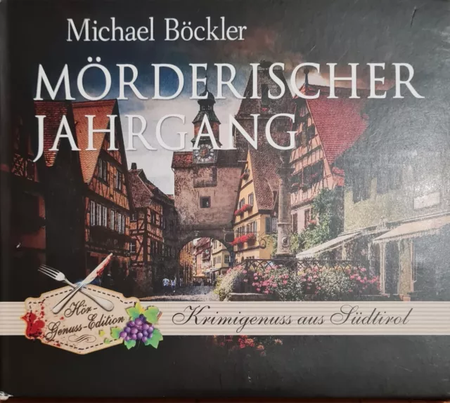 Hörbuch CD  Böckler - Mörderischer Jahrgang  Privatdetektiv Emilio von Ritzfeld