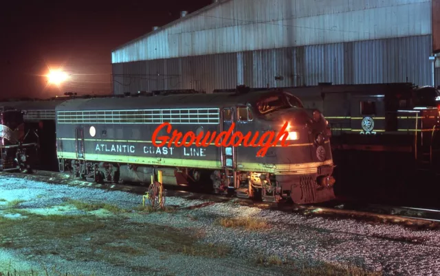 Original Atlantic Coast Line Railroad ACL 35mm Kodachrome Photo Slide 1966