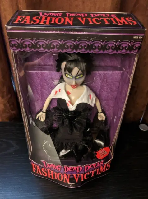 Living Dead Dolls Fashion Victims Lilith Mezco Large Action Figure Doll New!