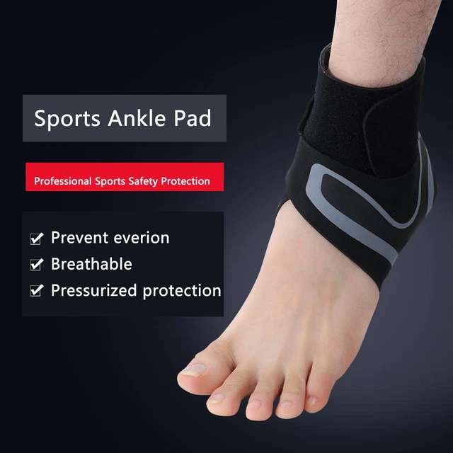 SPRAIN COMPRESSION ANKLE Wrap Adjustable Elastic Ankle Brace Anke