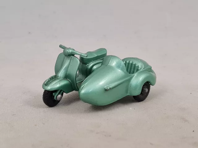 Matchbox Lesney Lambretta TV 175 mit Beiwagen Roller Motor Scooter & Sidecar  36