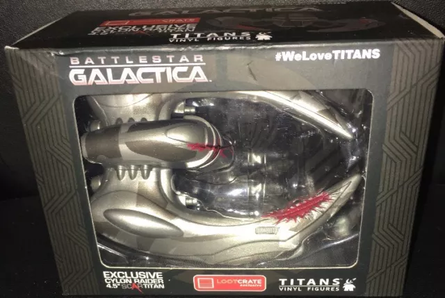 Battlestar Galactica Loot Crate Exclusive Cyclon Raider 4.5" Titans Vinyl Figure