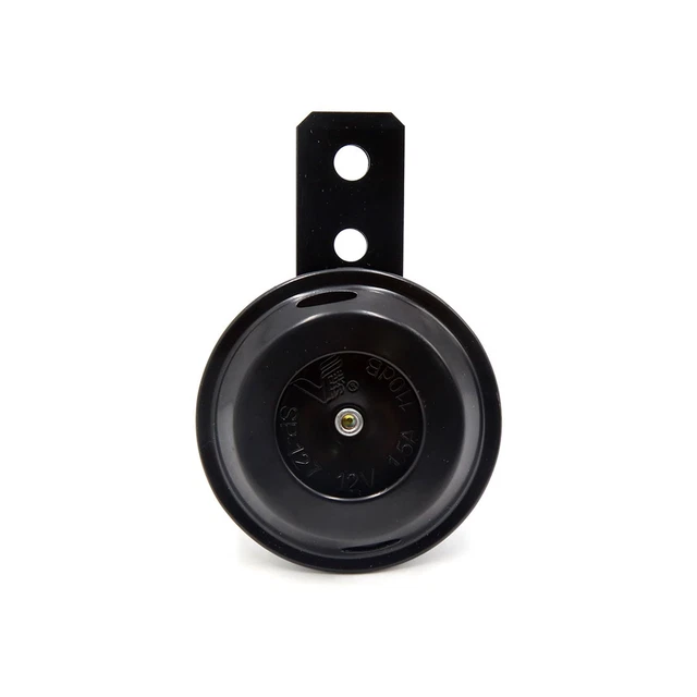 DC 12V 1.5A noir 110dB Loud Style Escargot Klaxon électrique pour scooter moto