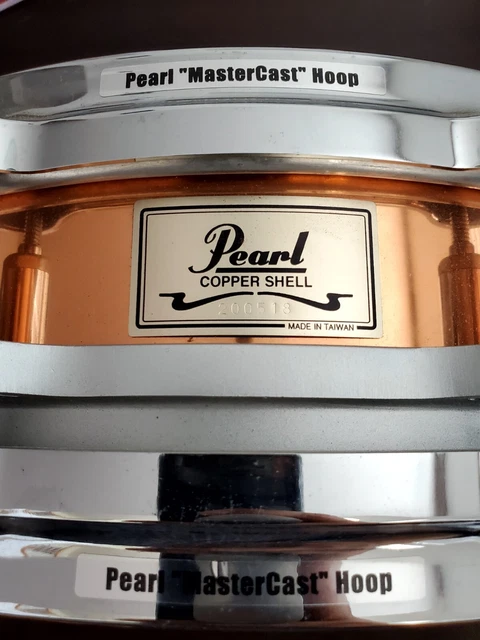 PEARL FREE FLOATING SYSTEM (FFS) 14 X 5 COPPER SHELL SNARE DRUM