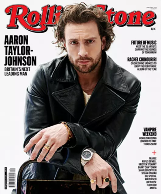 Rolling Stone UK Magazine  April May 2024 Aaron Taylor-Johnson