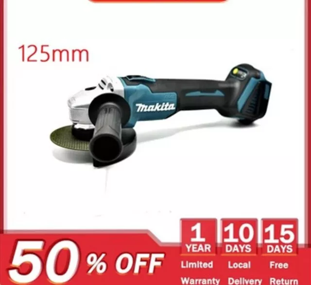 Makita 125 Mm DGA404 Brushless Electric Angle Grinder Power Tools 18V Wireles